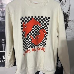 official love on tour crewneck! (bought at concert)